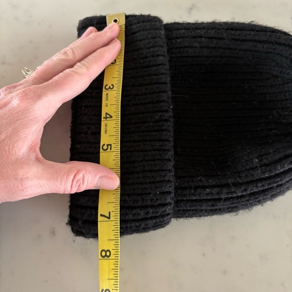 Norla Alpaca Blend Knit Pom-Pom Beanie - Picture 6 of 6